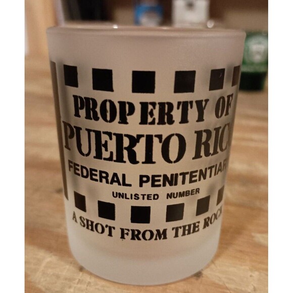 PUERTO RICO Shot Glass, Souvenir Shot Glasses, Shot Glass Collections, #1 - Picture 1 of 3